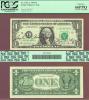 1981 - $1 Dual Courtesy Autographed FR. 1911-L US small size federal reserve note