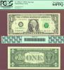 1993 $1 FR-1918-C* US small size federal reserve *STAR* note PCGS Very Choice New 64 PPQ
