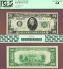 1928-A - $20.00 FR-2051-K Numeral Note US small size federal reserve note PCGS Very Choice New 64