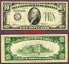 1934-A $10 FR-2006 US small size federal reserve note green seal