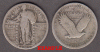 1925 25c US Standing Liberty silver Quarter