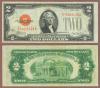 1928-C $2 FR-1504 Small legal tender note red seal