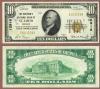 Missouri 1929 $10.00 Type 1 FR-1801-1 Ch-12916 National Bank Note
