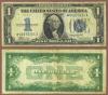 1934 $1 FR-1606* STAR note funny back silver certificate