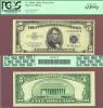 1953-A $5 FR-1656* STAR US small size silver certificate PCGS Choice New 63 PPQ 