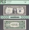 1935-C $1 FR-1612 - LOW 2 DIGIT SERIAL # US small size blue seal silver Certificate 