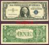 1957 $1 FR-1619* *STAR* US small size silver certificate blue seal