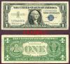 1957-B $1 *STAR* FR-1621* US small size silver certificate blue seal