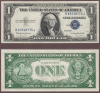 1935-H $1 FR-1618 US small size silver certificate blue seal