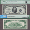 1953 $10 FR-1706 US small size silver certificate blue seal PMG 66 EPQ
