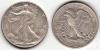 1938-D Walking Liberty Half Dollar, US silver half dollar