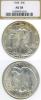 1944 50c US walking liberty silver half dollar